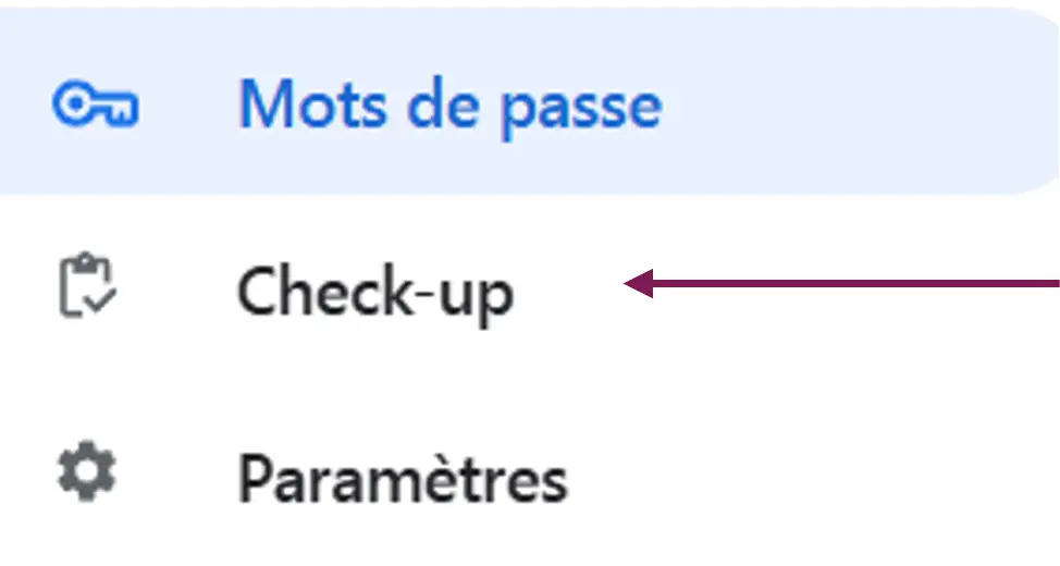 Capture ecran Google Chrome Check Up