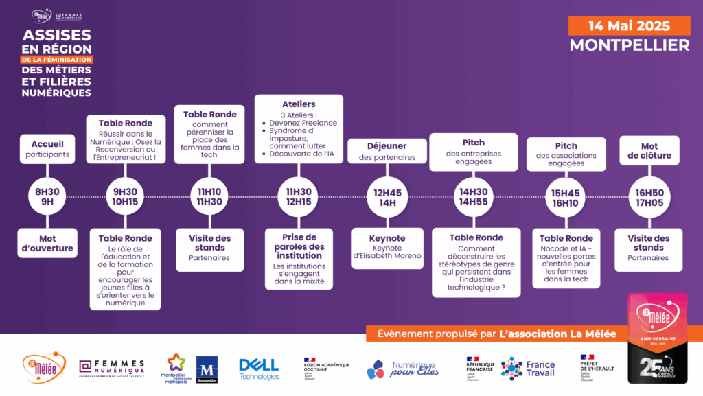 Programme assises régionales de la féminisation des métiers du numérique